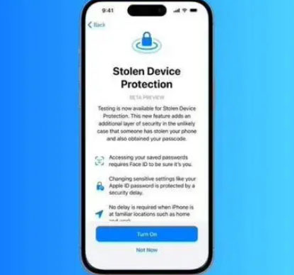 园林办事处苹果授权维修店分享被盗设备保护功能开启方法 