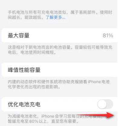 园林办事处苹果15维修分享iPhone15充电到80%就充不进电了怎么办 